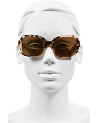 Kate Spade New York Annor 54mm Polarized Sunglasses Black White