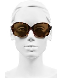 Kate Spade New York Annor 54mm Polarized Sunglasses Black White