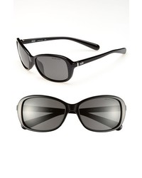 Nike Poise 57mm Sunglasses Black One Size
