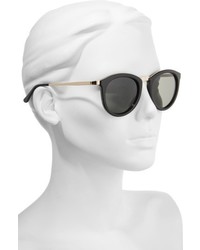 Le Specs No Smirking 51mm Polarized Sunglasses Milky Tort