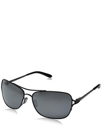 Oakley Conquest Oo4101 04 Polarized Iridium Aviator Sunglasses