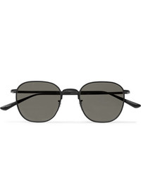 The Row Oliver Peoples Board Meeting 2 Square Frame Titanium Mirrored Sunglasses