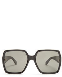 Saint Laurent Oversized Rectangle Frame Acetate Sunglasses