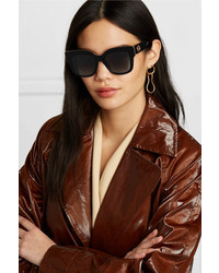 Fendi Oversized Square Frame Acetate Sunglasses