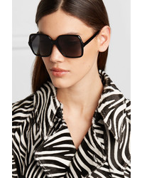Givenchy Oversized Square Frame Acetate Sunglasses