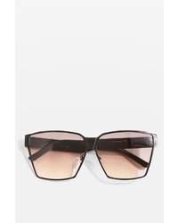 Topshop Oversized Square Frame Sunglasses