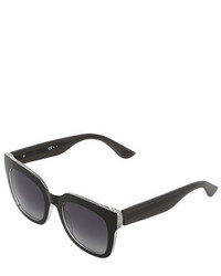 Oversized Squared Acetate Sunglasses