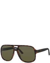 Gucci Polarized Aviator Sunglasses