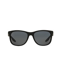 Prada Linea Rossa Prada 58mm Polarized Round Sunglasses