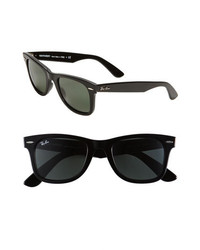 Ray-Ban Classic Wayfarer 50mm Sunglasses Medium Black One Size