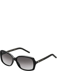 Marc Jacobs Rectangular Gradient Sunglasses Black