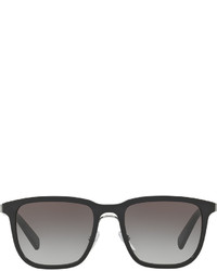 Prada Redux Square Acetate Sunglasses Black