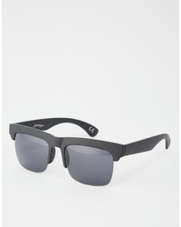 Jeepers Peepers Retro Sunglasses In Black