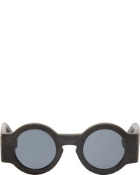 Rigards Black Textured Horn Rg0029 Sunglasses