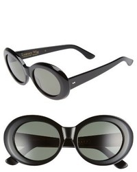 Raen Rn X Alex Knost Luxury Wig Figurative 53mm Sunglasses Black