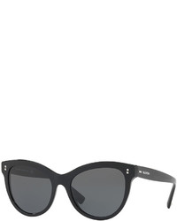 Valentino Rockstud Rivet Monochromatic Cat Eye Sunglasses
