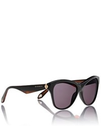 Givenchy Rounded Cat Eye Sunglasses Black
