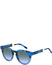 Marc Jacobs Rounded Square Gradient Acetate Sunglasses