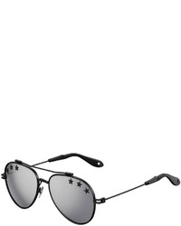 Givenchy Rubber Star Aviator Sunglasses