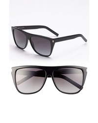 Saint Laurent 59mm Sunglasses Black One Size