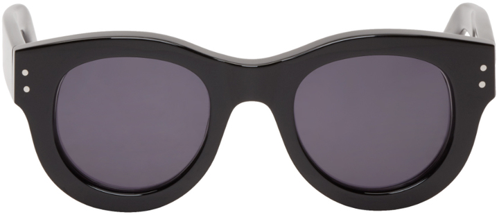 SASQUATCHfabrix. Sasquatchfabrix Black Oversized Rawlife Sunglasses, $265 |  SSENSE | Lookastic