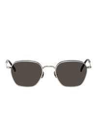 Matsuda Silver And Black M3101 Sunglasses
