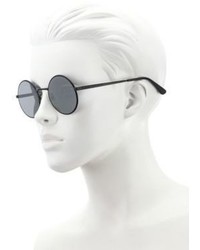 Saint Laurent Sl 136 Zero 52mm Round Sunglasses