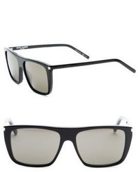 Saint Laurent Sl 156 59mm Shield Sunglasses