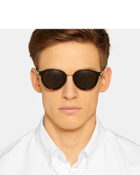 Saint Laurent Sl57 Round Frame Acetate Sunglasses