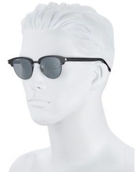 Saint Laurent Slim 001 52mm Oval Sunglasses