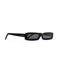 George Keburia Square Frame Acetate Sunglasses