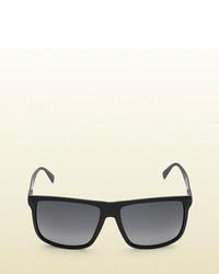 Gucci Square Frame Aluminum And Injected Sunglasses