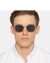 L.G.R Square Frame Metal Sunglasses