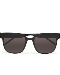 Saint Laurent Square Frame Metal Sunglasses