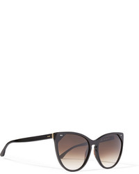 Thierry Lasry Swappy Cat Eye Acetate Sunglasses Black
