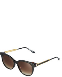 Thierry Lasry Tipsy Round Combo Sunglasses Black