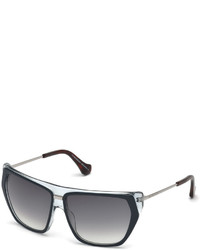 Balenciaga Transparent Wrap Sunglasses