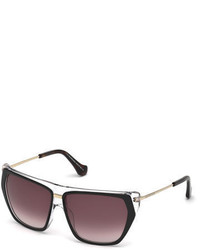 Balenciaga Transparent Wrap Sunglasses