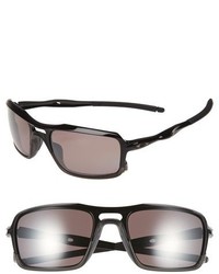 Oakley Triggerman 59mm Polarized Sunglasses Black