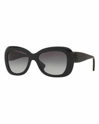 Versace Universal Fit Butterfly Sunglasses Black