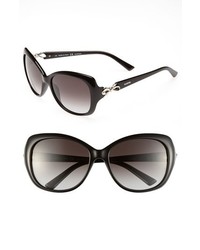 Valentino Oversized Sunglasses Black One Size