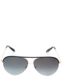 Victoria Beckham Aviator Frame Sunglasses