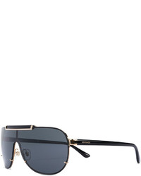Versace Visor Aviator Sunglasses