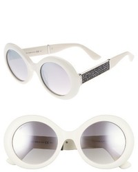 Jimmy Choo Wendy 51mm Round Sunglasses