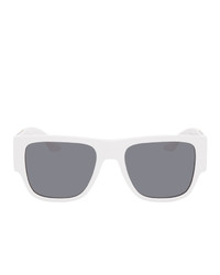 Versace White Greca Sunglasses