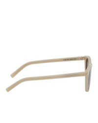 Saint Laurent White Sl 28 Sunglasses