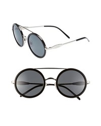 Wildfox Winona Sunglasses Silver Black One Size
