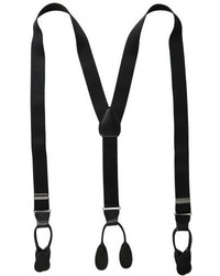 Status Suspenders 114 Inch Poly Elastic 46 Inch Leather Button Ends