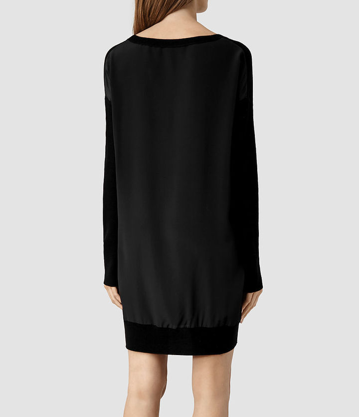 All Saints Black Dress