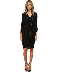 Calvin Klein Belted Zip Front Sweater Dress 128 6pm